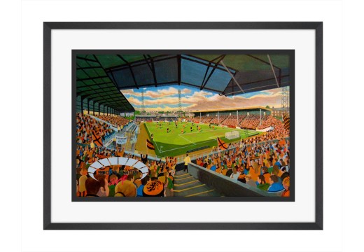 Tannadice Park Stadium 'Yesteryear' Fine Art Print - Dundee United FC Tannadice Park Stadium 'Yesteryear' Fine Art Print - Dundee United FC